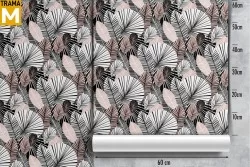 Abstract Wallpaper Stylized Nature Leaves