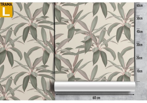 Wallpaper decoration nature green leaves. 2