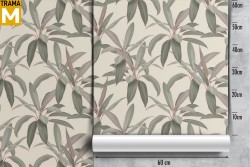 Carta da Parati Foglie Natura