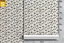 Flora and Fauna Wallpaper Design and Styles Vintage Stylized Nature Flowers