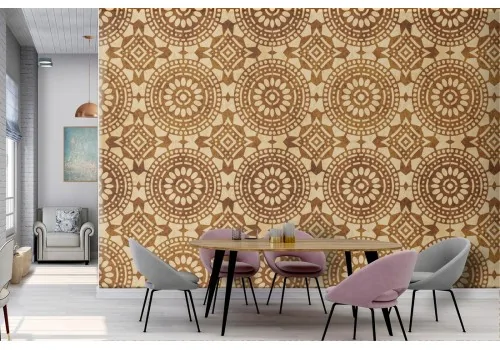 Vintage geometric wallpaper decoration.193