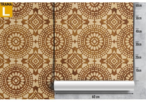 Vintage geometric wallpaper decoration. 2