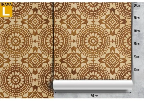 Vintage geometric wallpaper decoration. 2