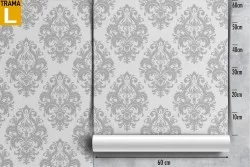 English vintage pattern wallpaper decoration.