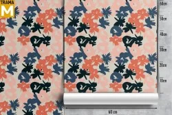 Carta da Parati Fiori Moderna Natura