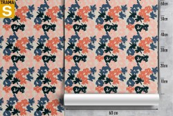 Wallpaper Design and Styles Flora and Fauna Modern Flowers Nature