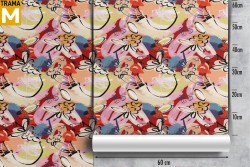 Abstract Wallpaper Modern Flowers Nature