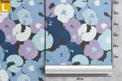 Carta da Parati fiori astratti natura moderna.