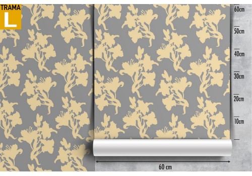 Abstract flowers modern nature wallpaper. 2