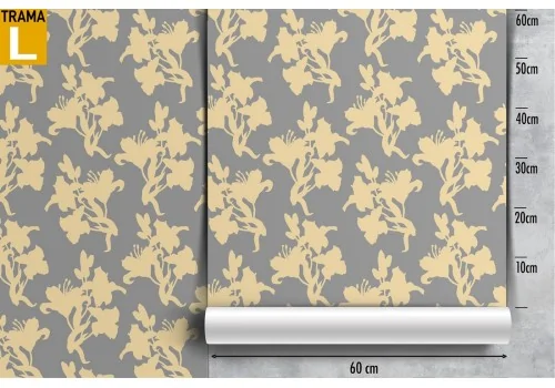 Abstract flowers modern nature wallpaper. 2