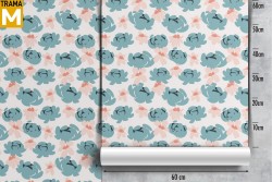 Carta da Parati Fiori Moderna Natura