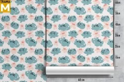 Modern Nature Flowers Wallpaper