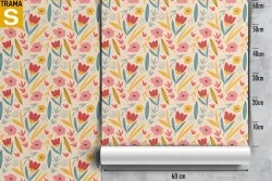 Flora and Fauna Wallpaper Design and Vintage Styles Nature Flowers