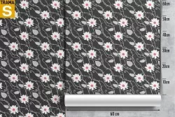Carta da Parati Design e Stili Flora e Fauna Fiori Foglie Moderna Natura