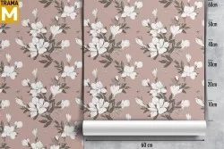 Carta da Parati Fiori Moderna Natura