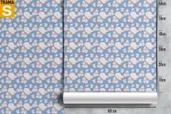 Carta da Parati Design e Stili Flora e Fauna Fiori Moderna Natura