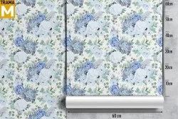 Carta da Parati Fiori Natura Vintage