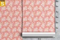Carta da Parati Design e Stili Flora e Fauna Fiori Natura Vintage
