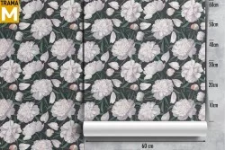 Carta da Parati Fiori Natura Vintage