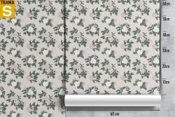 Carta da Parati Design e Stili Flora e Fauna Fiori Vintage Natura