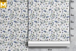 Carta da Parati Fiori Natura Vintage