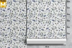 Vintage Nature Flowers Wallpaper