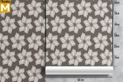 Carta da Parati Fiori Natura Vintage