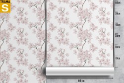 Wallpaper Design and Styles Flora and Fauna Flowers Nature Oriental Zen