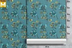 Carta da Parati Fiori Moderna Natura