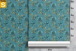Carta da Parati Design e Stili Flora e Fauna Fiori Moderna Natura