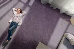 Purple cement surface wallpaper