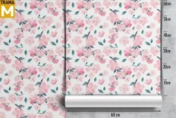 Modern Nature Flowers Wallpaper