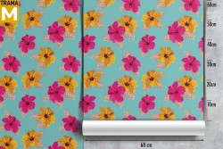 Carta da Parati Fiori Natura Moderna