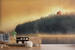 Wallpaper Rivers Waterfalls Lakes Forests and Trees