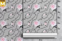 Carta da Parati Fiori Natura Moderna