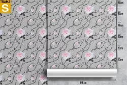 Carta da Parati Design e Stili Flora e Fauna Fiori Natura Moderna