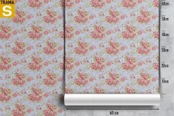 Carta da Parati Flora e Fauna Design e Stili Fiori Moderna Natura