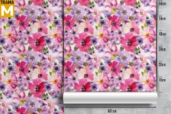 Modern Nature Flowers Wallpaper