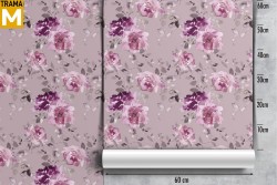 Modern Nature Flowers Wallpaper