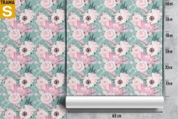 Wallpaper Design and Styles Flora and Fauna Modern Tropical Nature Flowers