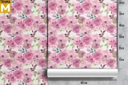 Carta da Parati Moderna Natura Fiori