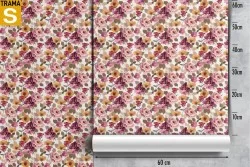 Carta da Parati Design e Stili Flora e Fauna Fiori Natura Moderna