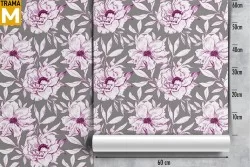 Carta da Parati Fiori Moderna Natura