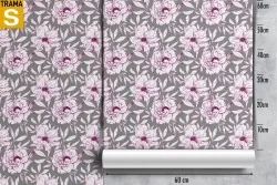 Carta da Parati Design e Stili Flora e Fauna Fiori Moderna Natura