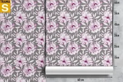 Wallpaper Design and Styles Flora and Fauna Modern Flowers Nature