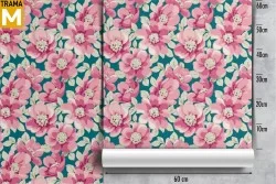 Carta da Parati Fiori Moderna Natura