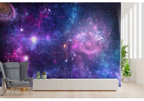 Wallpaper constellations and galaxies universe