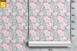 Wallpaper Design and Styles Flora and Fauna Modern Flowers Nature