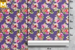 Modern Nature Flowers Wallpaper