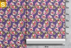 Carta da Parati Flora e Fauna Design e Stili Fiori Natura Moderna